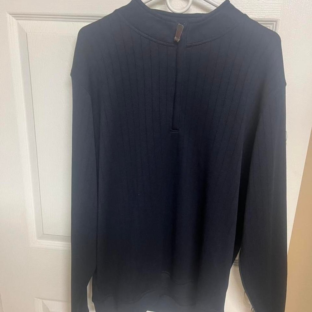 FootJoy black golf Quarter zip long sleeve shirt Size XL #golfwear #athleticwear